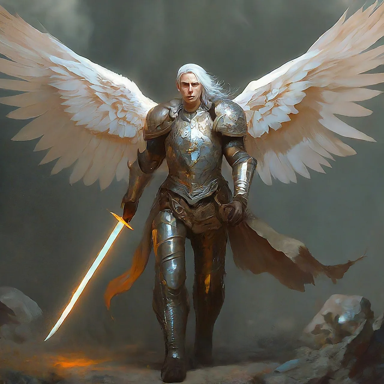 Aasimar illustration