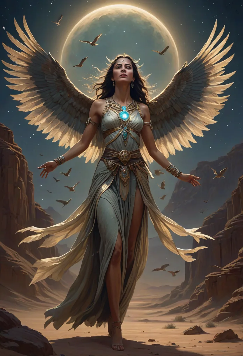Bird Maiden illustration