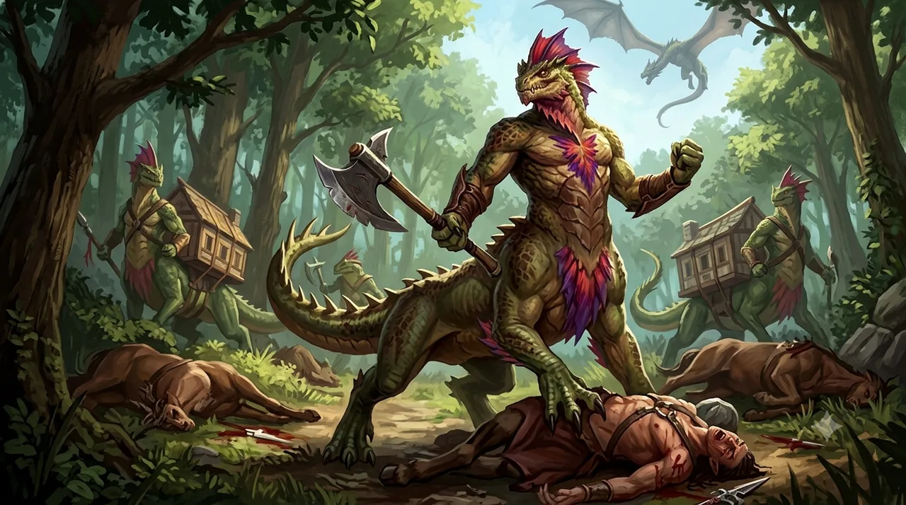 Dracotaur illustration