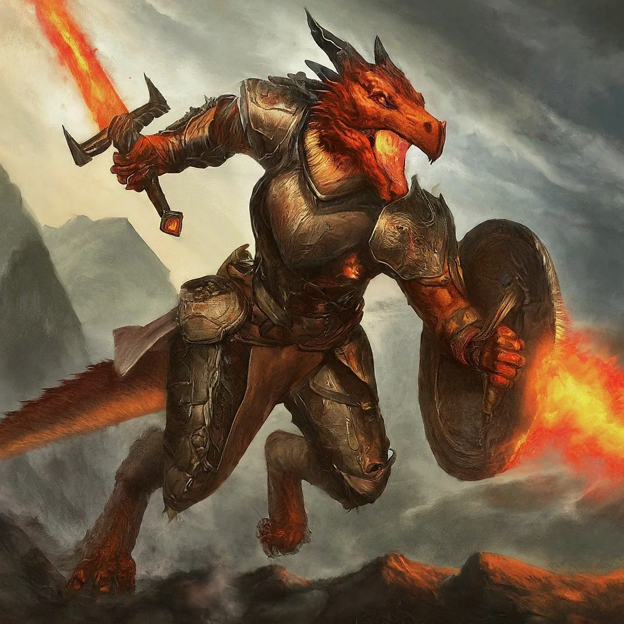 Dragonborn illustration