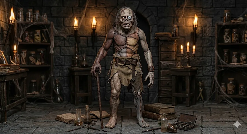 Flesh Golem illustration