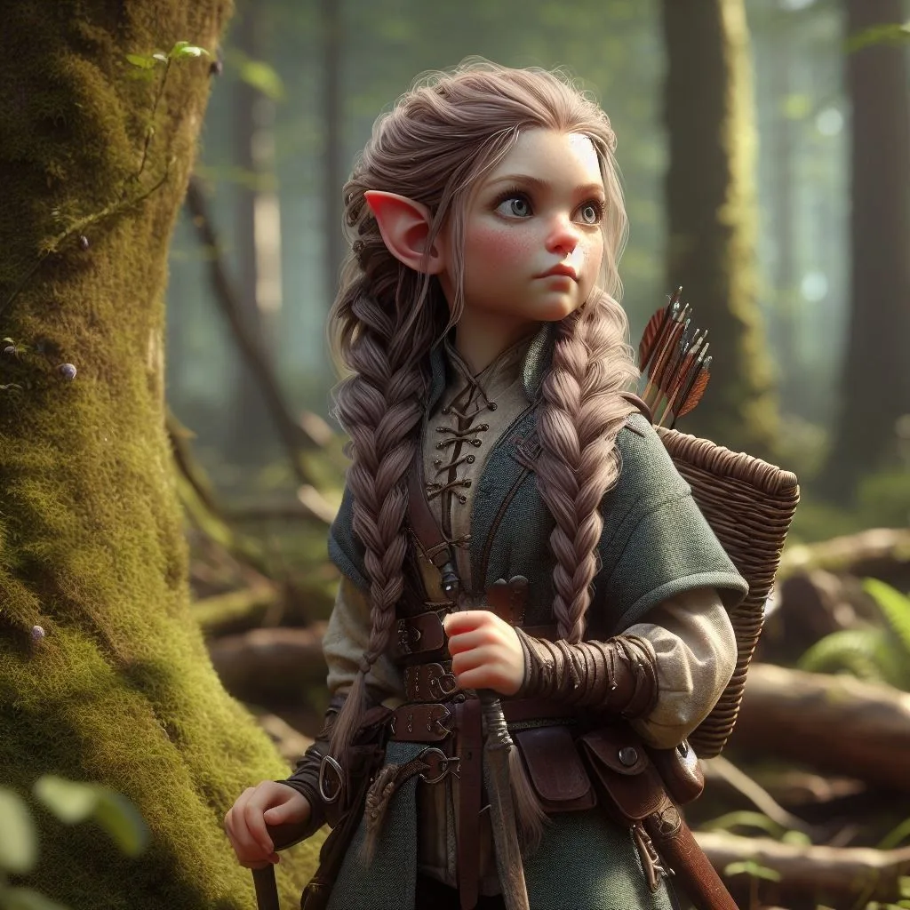 Halfling illustration