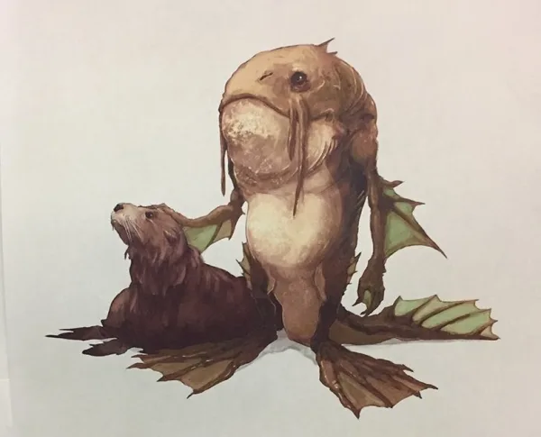 Locathah illustration