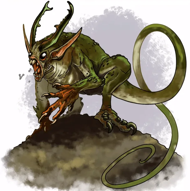 Quasit illustration