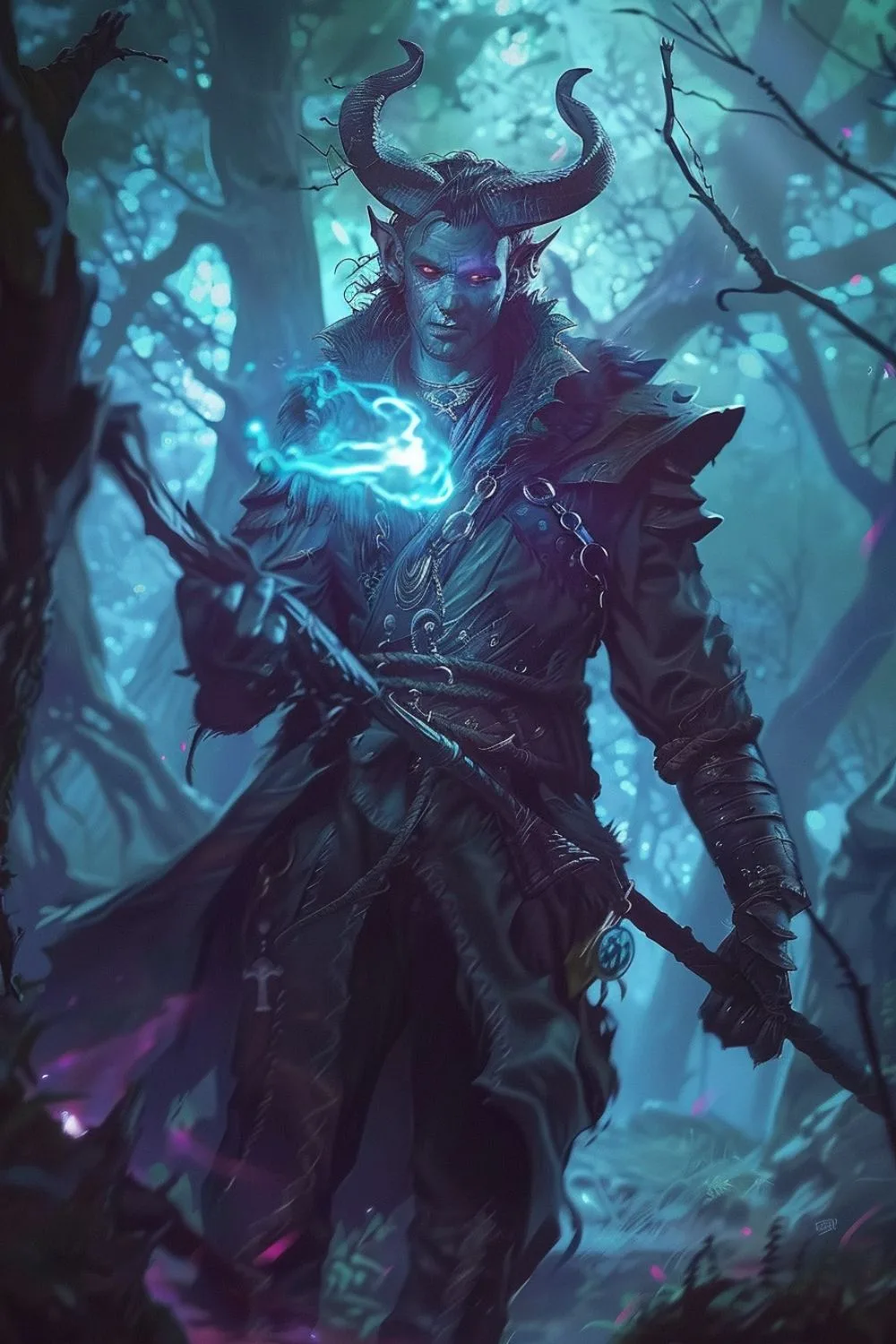 Tiefling illustration