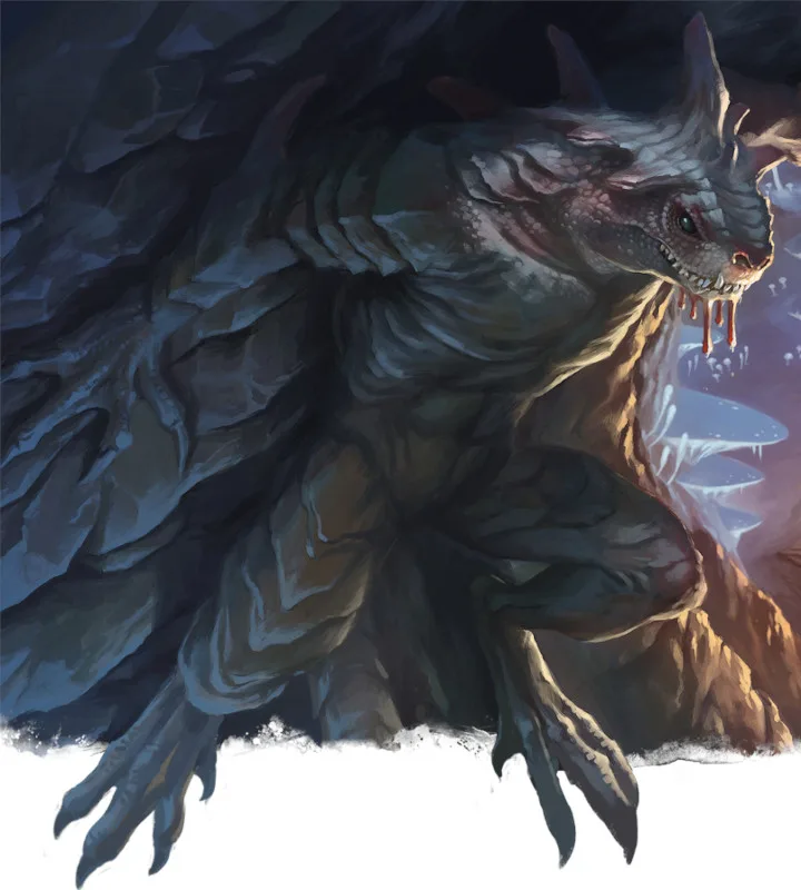 Troglodyte illustration